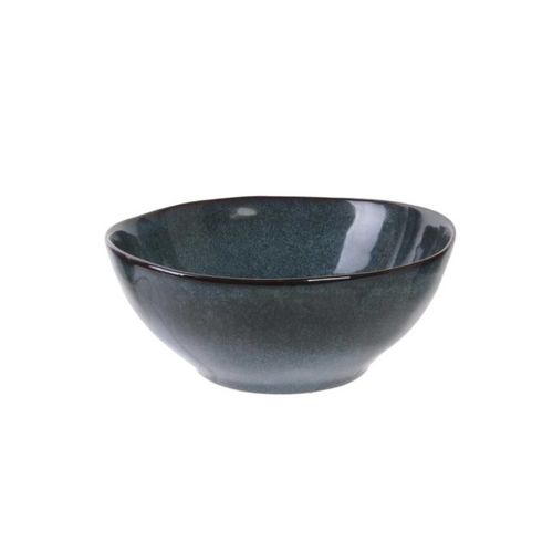 Set De 6 Bols 35cl En Céramique Au Grés Du Temps Bleu - Galet