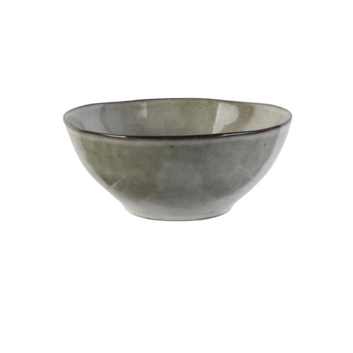Set De 6 Bols 35cl En Céramique Au Grés Du Temps Gris - Galet