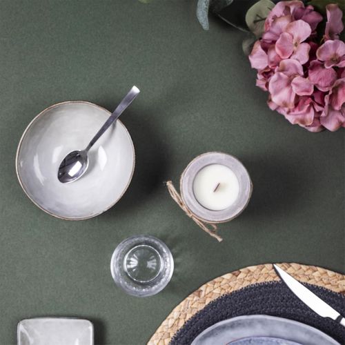 Set De 6 Bols 80cl En Céramique Au Grés Du Temps Gris - Galet