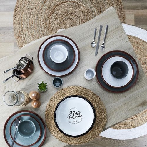 Carafe En Verre 1l Avec Cannage En Bois De Saule -