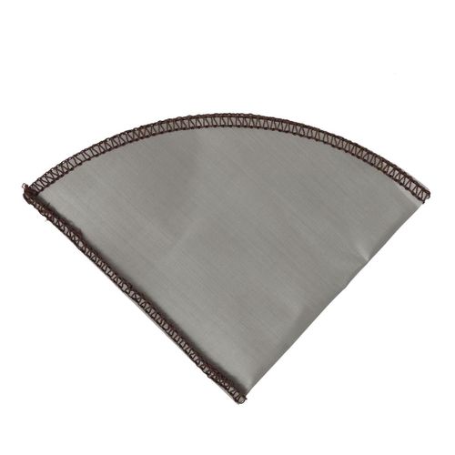 Filtre à Café Réutilisables En Acier Inoxydable Taupe Cannelle (taille 4) -