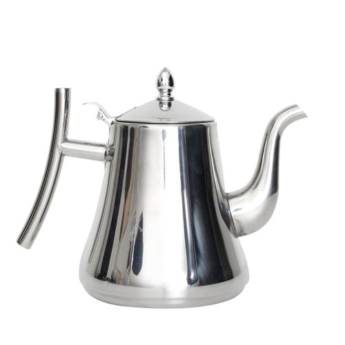 Théière De Service 1,25l Avec Filtre En Acier Inoxydable -