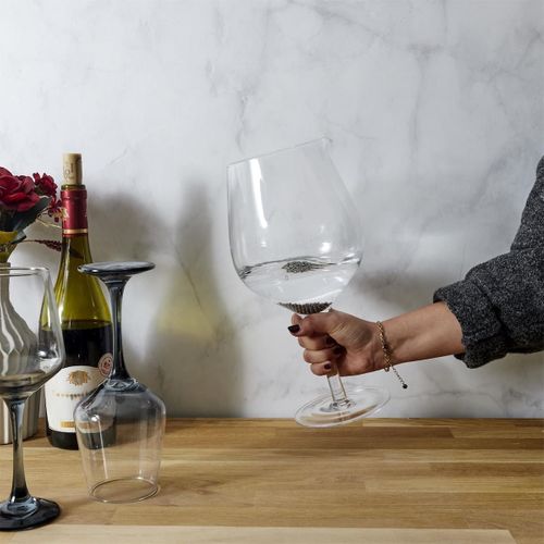 Pot De Billes Nettoyantes En Inox Gris Pour Carafe à Vin à Décanter -