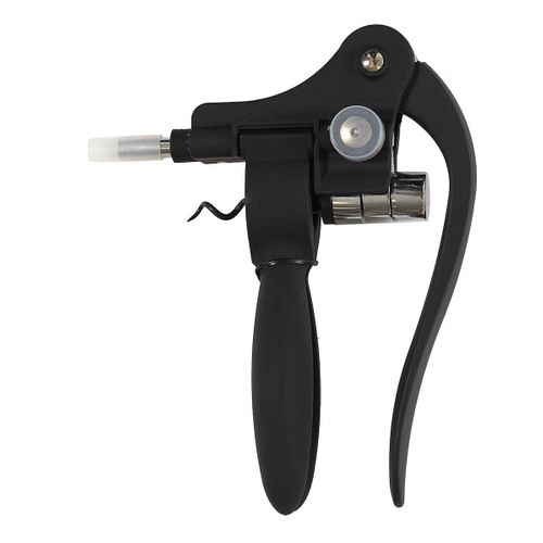 Tire-bouchon à Levier En Plastique Et Métal Noir -