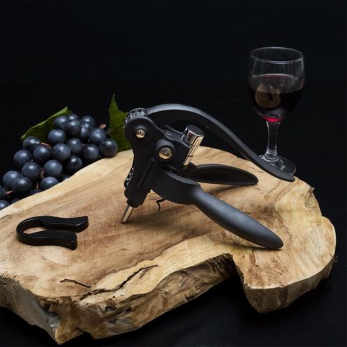 Tire-bouchon à Levier En Plastique Et Métal Noir -