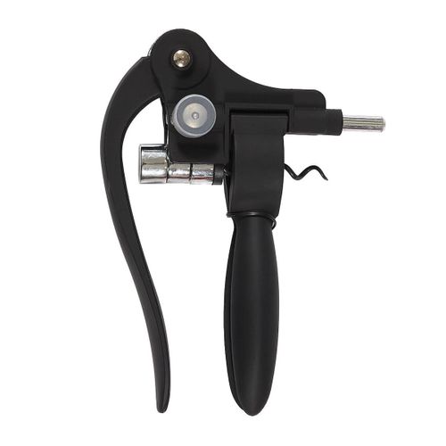 Tire-bouchon à Levier En Plastique Et Métal Noir -