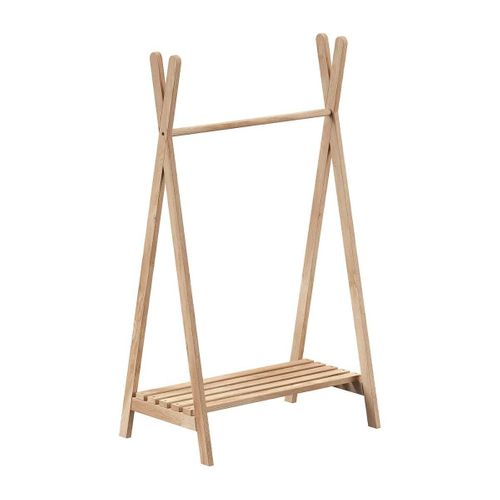 Portant Forme Tipi En Chêne Clair - Leiky