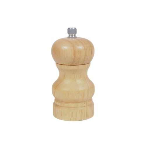 Moulin à Sel Et Poivre En Bois 25 Ml Avec Broyeur En Céramique Réglable -