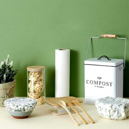 Lunch Box 52cl En Verre Avec Couvercle En Bambou -