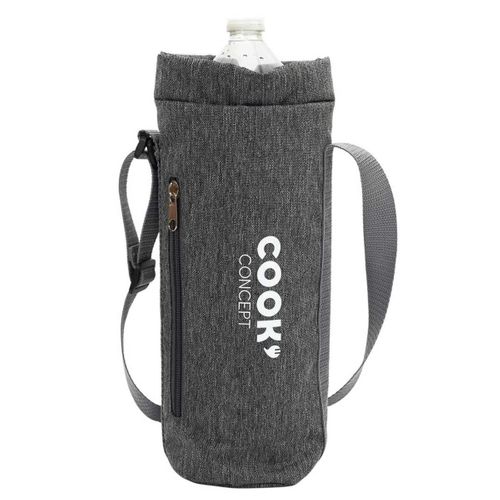 Sac Bouteille Isotherme Gris En Polyester De 1,5l -