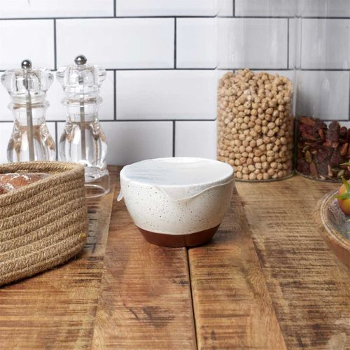 Pack De 3 Couvercles En Silicone Extensibles Carrés 3 Tailles 9,5 Cm - 14 Cm - 19 Cm -