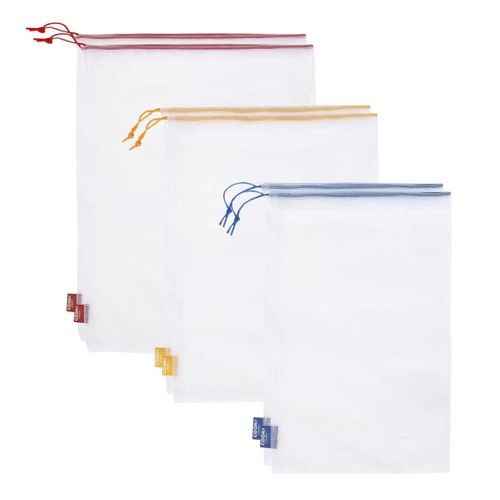 Lot De 6 Sacs à Vrac Réutilisables 3 Tailles Différentes -