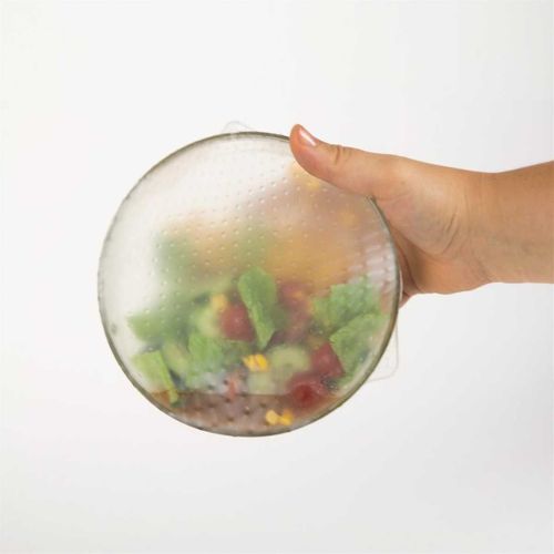 Pack De 3 Couvercles En Silicone Extensibles Carrés 3 Tailles 22 Cm - 26 Cm - 30 Cm -