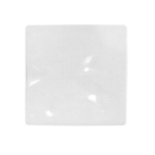 Pack De 3 Couvercles En Silicone Extensibles Carrés 3 Tailles 22 Cm - 26 Cm - 30 Cm -