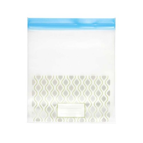 Lot De 3 Sachets Transparents Réutilisables De Congélation Fermeture à Zip -