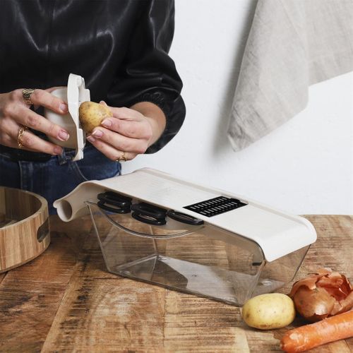 Mandoline Avec Réservoir 5 Accessoires De Découpe -