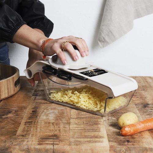 Mandoline Avec Réservoir 5 Accessoires De Découpe -