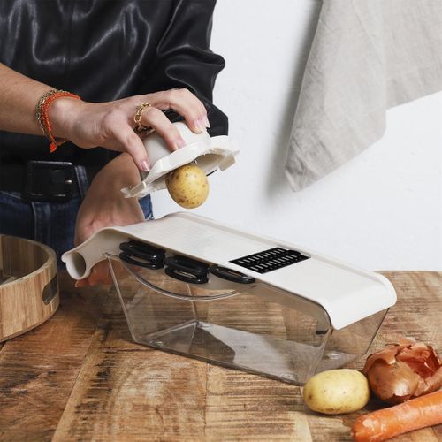 Mandoline Avec Réservoir 5 Accessoires De Découpe -