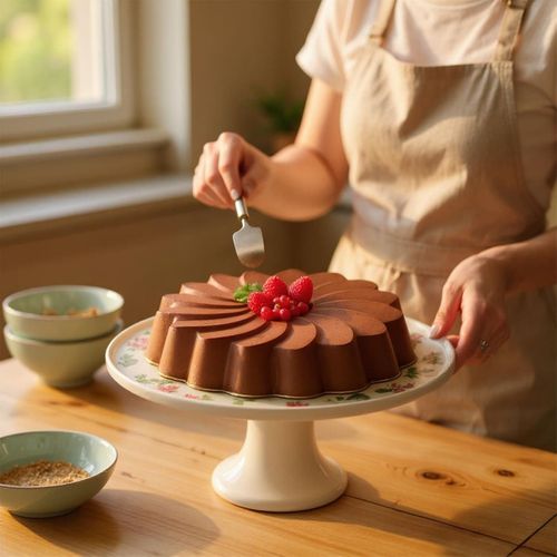 Moule à Gâteau En Silicone Forme Marguerite 8 Parts -