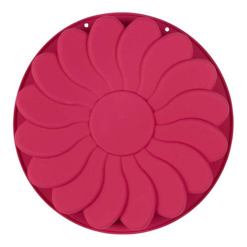 Moule à Gâteau En Silicone Forme Marguerite 8 Parts -