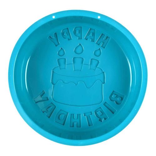 Moule à Gâteau En Silicone Empreinte Texte "happy Birthday" 12 Parts -