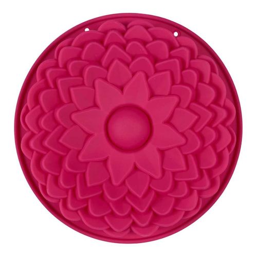 Moule à Gâteau En Silicone Forme Dahlia 8 Parts -
