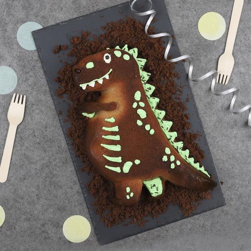 Moule à Gâteau En Silicone Forme Dinosaure -
