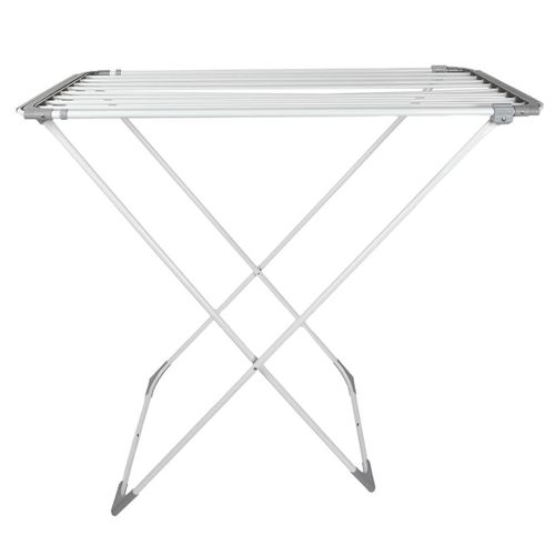 Etendoir à Linge Extensible 15 Mètre D'étendage En Métal Et Plastique Blanc -