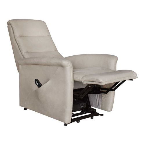 Fauteuil Relax Électrique Releveur Mono Moteur Tissu Micro Peau Mastic - Magix