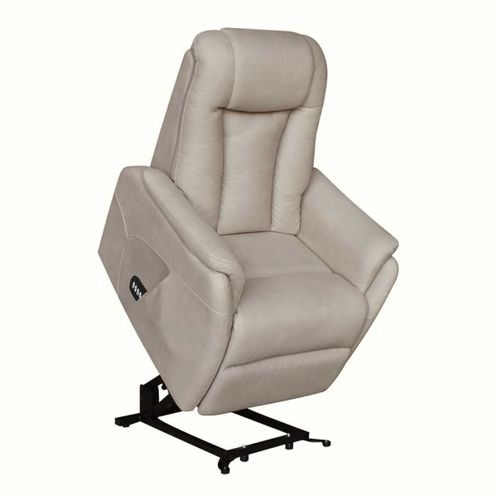 Fauteuil Relax Électrique Releveur Bi-moteur Tissu Micro Peau Mastic - Nedia