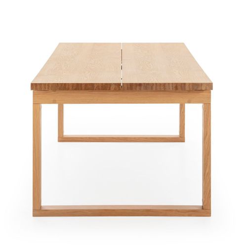 Table Repas Rectangulaire En Chêne Vernis Naturel - Ryhana