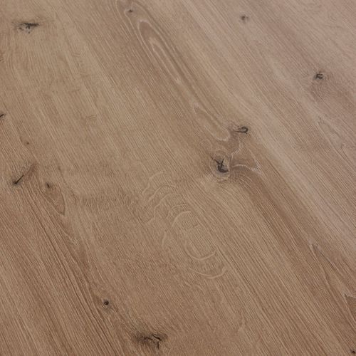 Table 170cm Aspect Bois Finition Hudson Oak Piètement à Métal Noir - Hudson