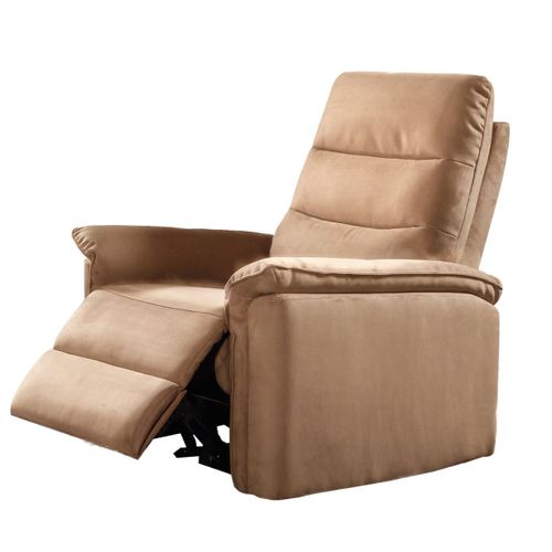Fauteuil Relax Électrique En Tissu Polyester Marron Glacé - Rhoday