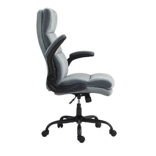 Fauteuil De Bureau Réglable Et Inclinable En Tissu Nylon Gris - Summit