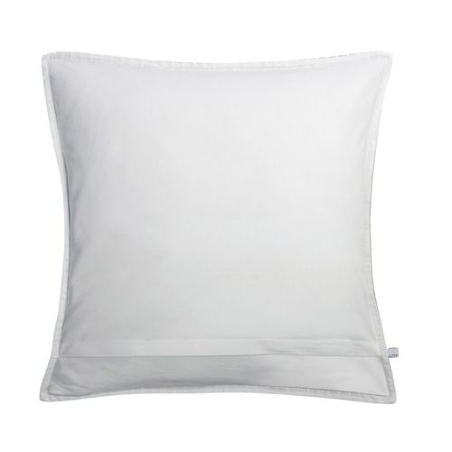 Taie D'oreiller 60x60cm Coton Tissage Texturé Coloris Beige Et Blanc - Timea