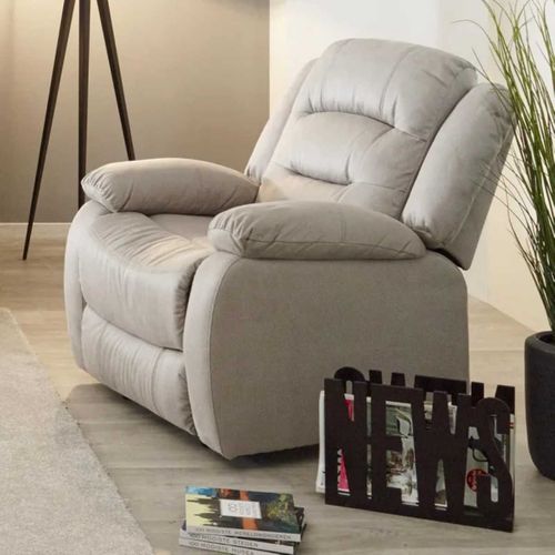 Canapé Relax Manuel 3 Places + Fauteuil Relax - Jans