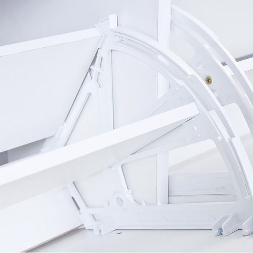 Meuble à Chaussures Blanc 6 Compartiments - Jenny