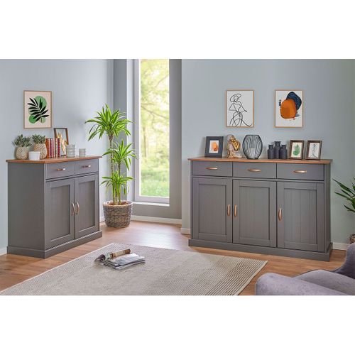 Pack Séjour 2 Buffets De Rangement En Pin Massif - Melina