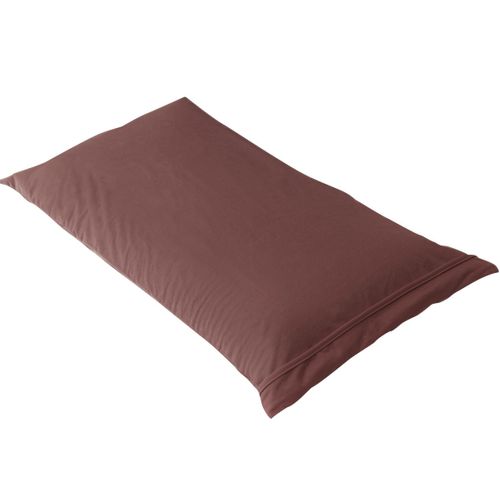 Taie D'oreiller 60x60cm Marron Imperméable Et Respirante - Fresh