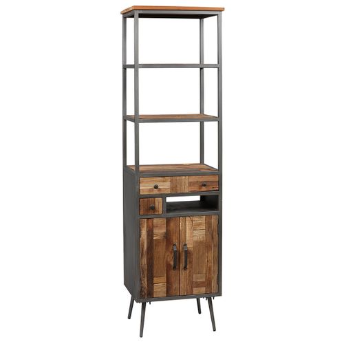 Meuble De Rangement 2 Portes 2 Tiroirs - Leonard