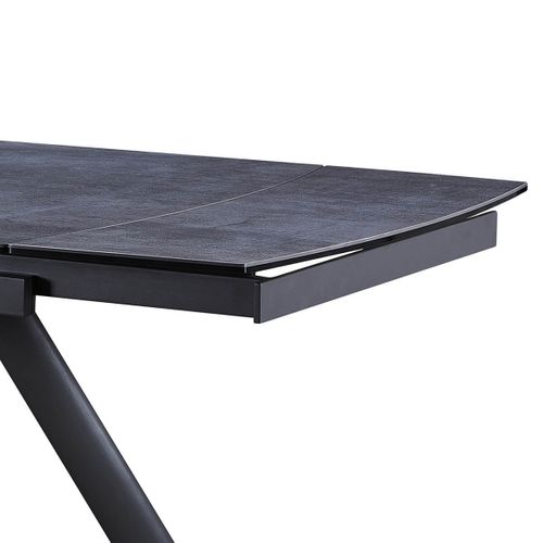 Table De Repas Allongeable Céramique Grise - Blake