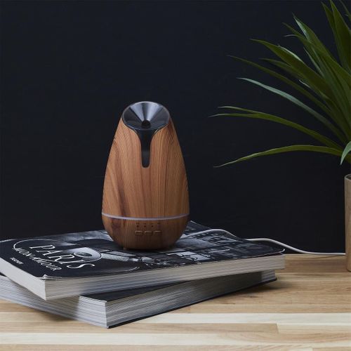 Diffuseur D'huile Essentielle USB 120ml, Design Bois Naturel Pour Votre Salon - Cilor