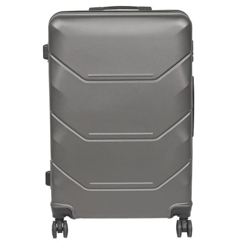 Lot De 3 Valises Rigides Londres Grises Avec Roues Pivotantes 360° Et Cadenas Sécurisé à Code - Hel