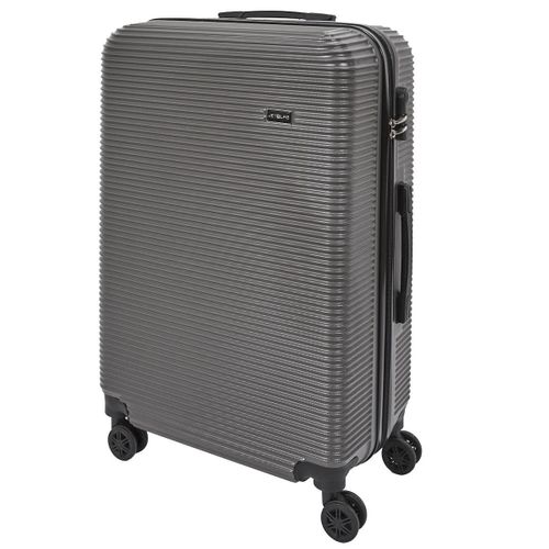 Valise Gris Foncé X3 - 43l, 68l, 95l, Coque Rigide, Roues Pivotantes 360°, Cadenas Sécurisé - Opal