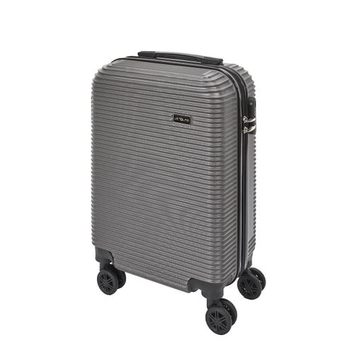 Valise Gris Foncé X3 - 43l, 68l, 95l, Coque Rigide, Roues Pivotantes 360°, Cadenas Sécurisé - Opal