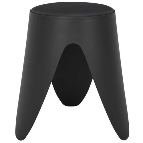 Tabouret Noir 46 Cm - Qaris