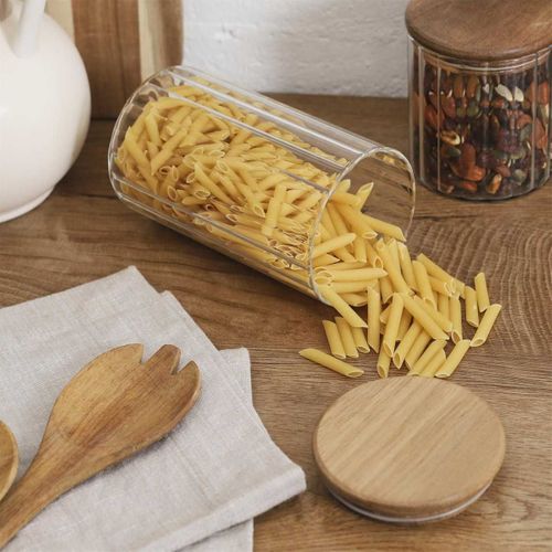 Bocal De Conservation 70cl Avec Bouchon En Acacia - Torek