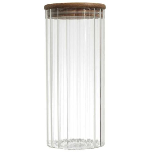 Bocal De Conservation 110cl Avec Bouchon En Acacia - Torek