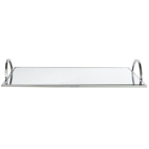 Plateau Miroir Argenté 35x20cm - Dexa