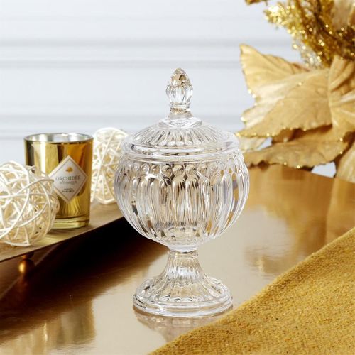 Bonbonnière Ronde H15cm Sur Pied - Gormix